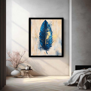 Abstract Feather Painting