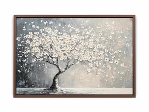 Blooming Tree Canvas Painting