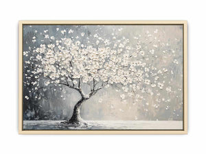Blooming Tree Canvas Painting