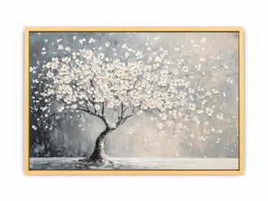 Blooming Tree Canvas Painting