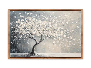 Blooming Tree Canvas Painting