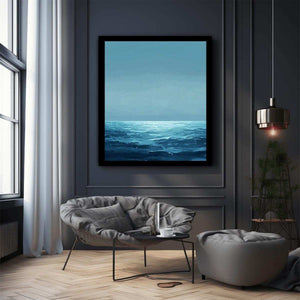 Clam Ocean Canvas Painting