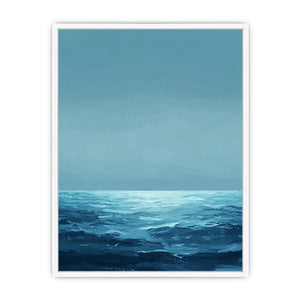 Clam Ocean Canvas Painting