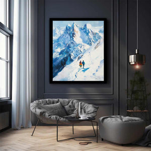 To Mount Everest Canvas Painting