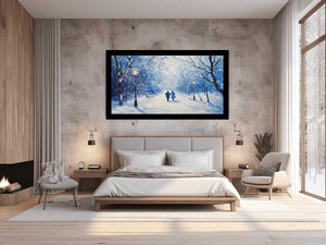 Couple Walk Painting