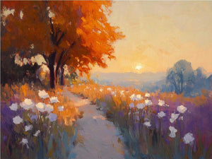 Autum Landscape Canvas Painting