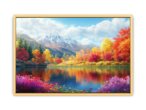 Autum Landscape Canvas Painting