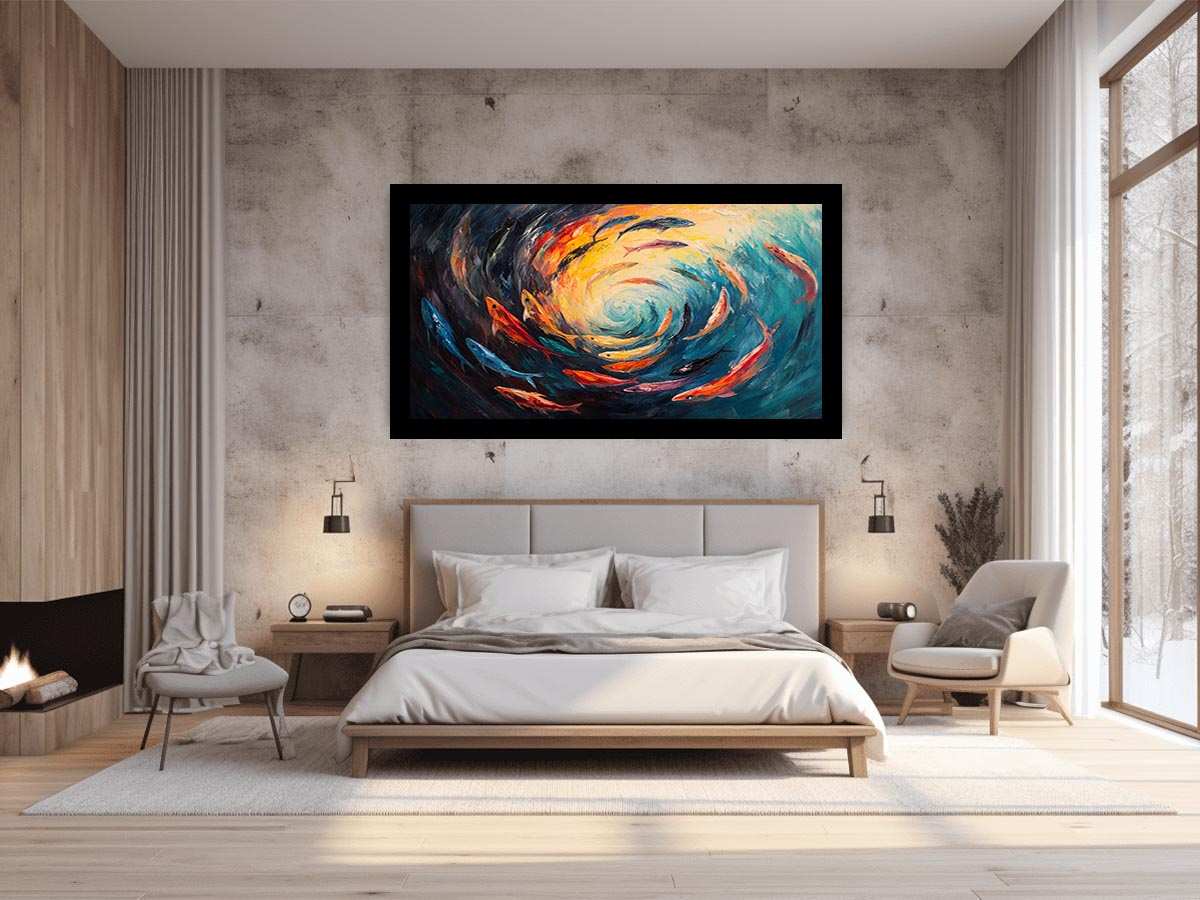swimming Painting