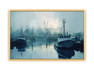 Harbor Canvas Painting