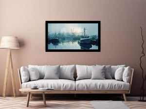 Harbor Canvas Painting