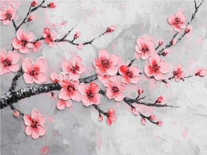 Pink Blossom Canvas Painting