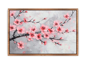 Pink Blossom Canvas Painting