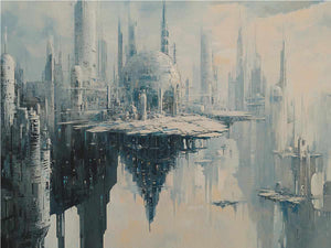 Foreign Landscape Canvas Painting