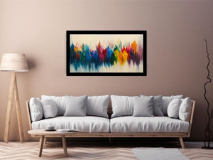 Conceptual Canvas Painting