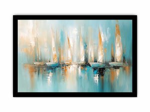 Water Parking Canvas Painting