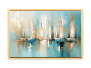 Water Parking Canvas Painting