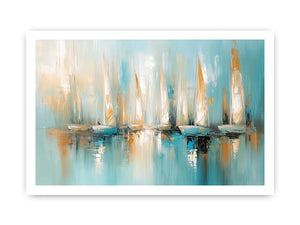 Water Parking Canvas Painting