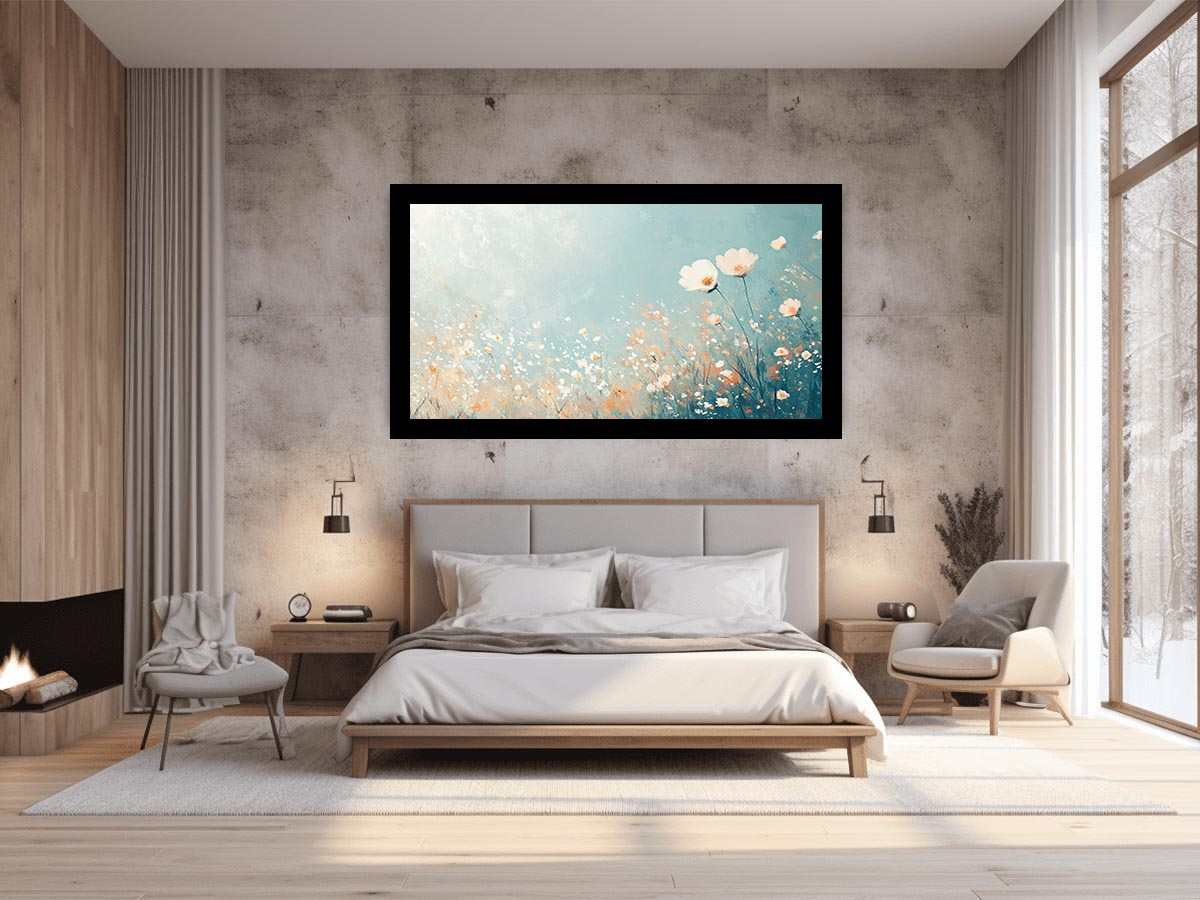 Pastel Flowers Painting