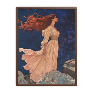 Wind Stand Canvas Painting
