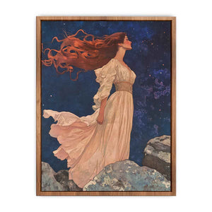 Wind Stand Canvas Painting
