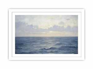 Minimalistic Horizon Canvas Painting