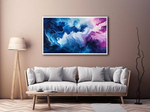 Blue Ocean Canvas Painting