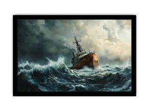 Turbulance Canvas Painting