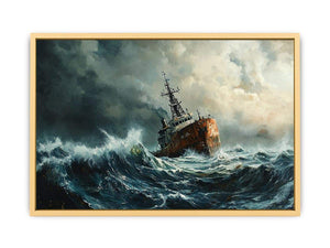 Turbulance Canvas Painting
