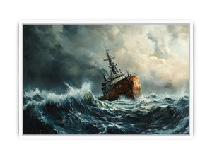 Turbulance Canvas Painting