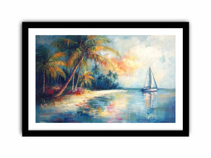 Coastal Ride Canvas Painting