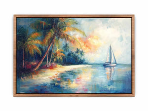 Coastal Ride Canvas Painting