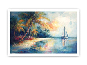 Coastal Ride Canvas Painting