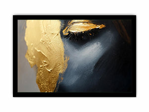 Closed Eye Canvas Painting