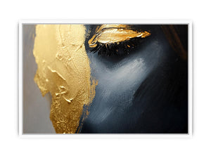 Closed Eye Canvas Painting