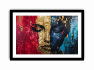 Two Faced Canvas Painting