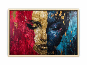 Two Faced Canvas Painting