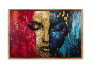Two Faced Canvas Painting