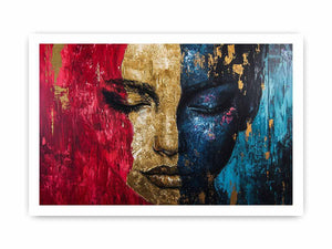 Two Faced Canvas Painting