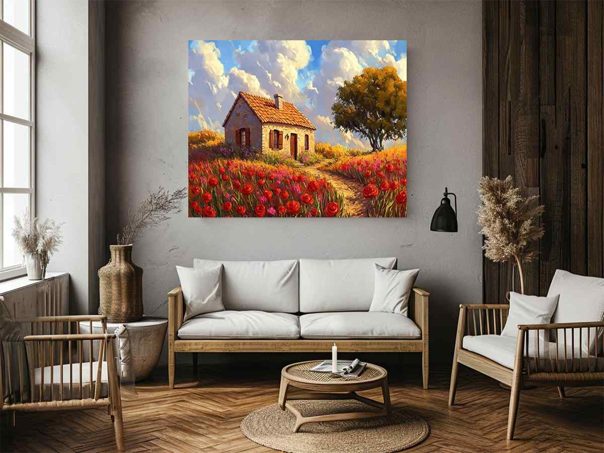 Poppies Field Painting