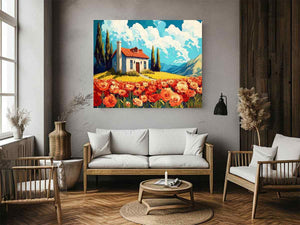 Poppies Field Painting