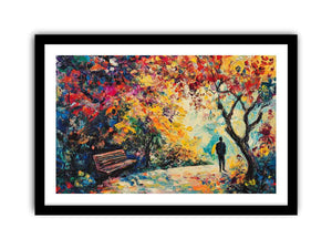 Walk In the Park Canvas Painting