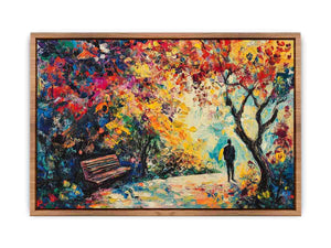 Walk In the Park Canvas Painting