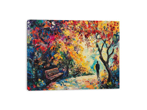 Walk In the Park Canvas Painting