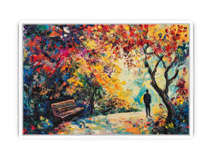 Walk In the Park Canvas Painting