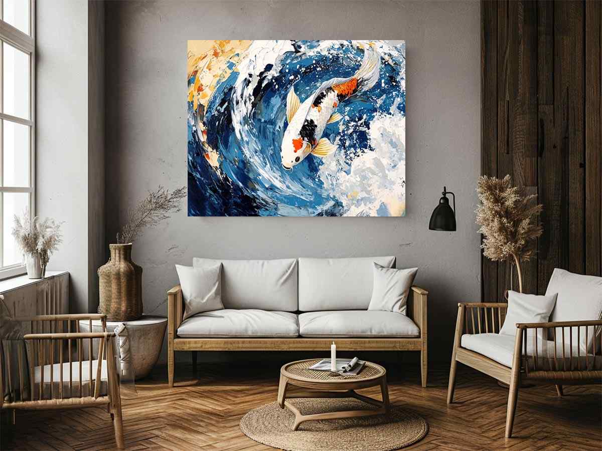 Koi Fish Painting