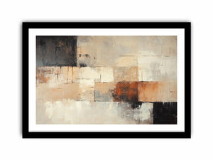Brown Canvas Painting