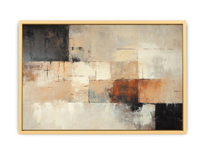 Brown Canvas Painting