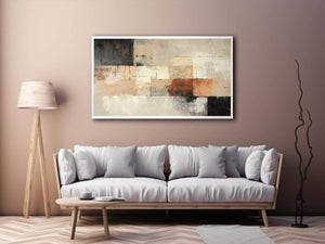 Brown Canvas Painting
