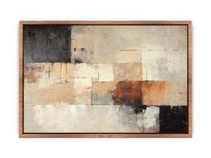 Brown Canvas Painting