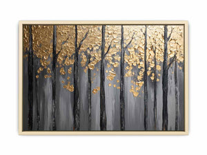 Gold Accents Canvas Painting